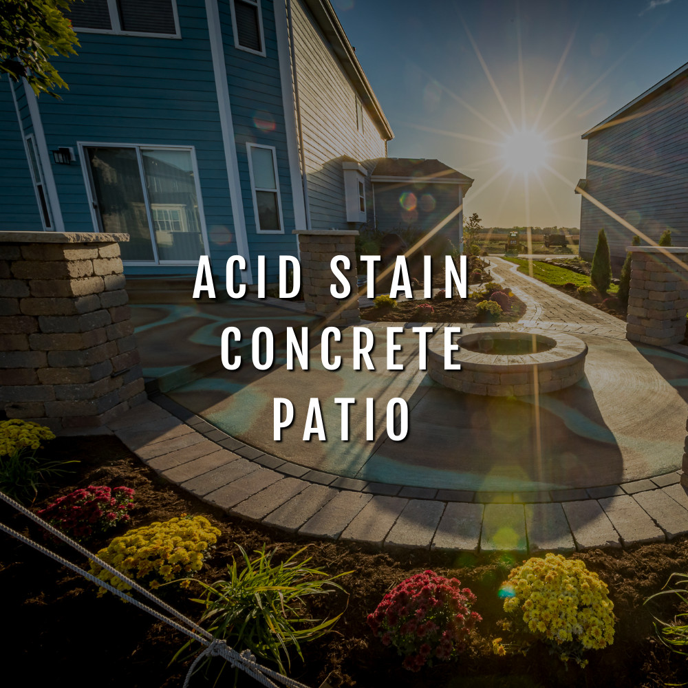 How to Acid Stain Concrete Patio